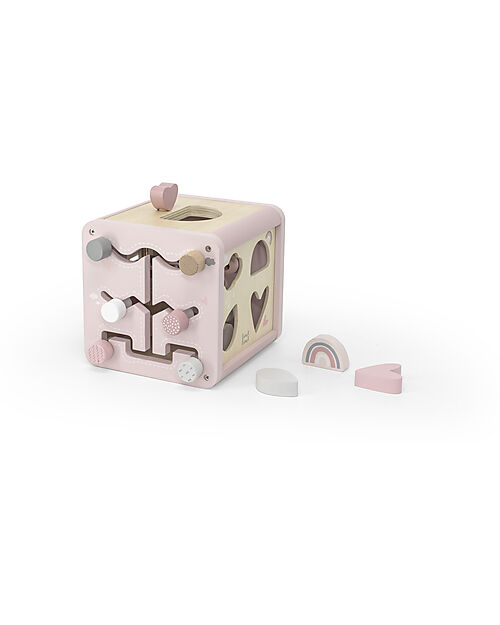 100 cubi in legno legno di faggio 2x2x2 cm   - Il  negozio per i Materiali Montessori, Materiali di perle, Matematica,  Materiali Sensoriali