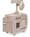 Label Label Cucina Bistro Giocattolo in Legno FSC - Beige - 12+ m Cucine Giocattolo
