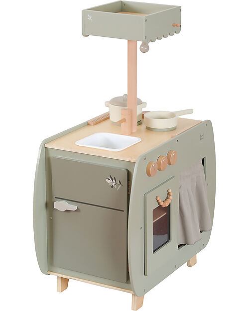 Label Label Cucina Bistro Giocattolo in Legno FSC - Oliva - 12+ m Cucine Giocattolo