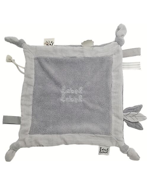 Label Label Doudou - Grigio Chiaro - 30x30 cm - Materiale Riciclato Doudou