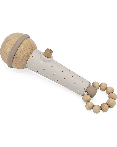 Label Label Microfono in Legno - Nougat - Certificazione FSC Strumenti Musicali