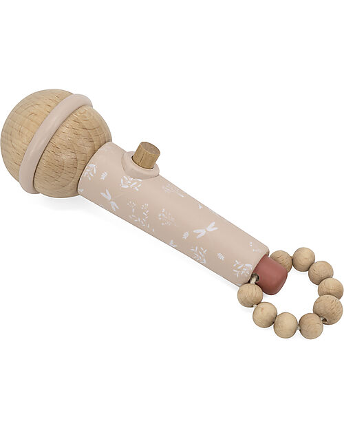 Label Label Microfono in Legno - Rosa - Certificazione FSC Strumenti Musicali