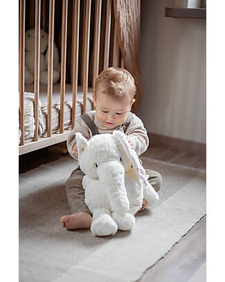 Label Label Peluche Elly L'Elefante - Avorio - Grande - 34 cm Peluche