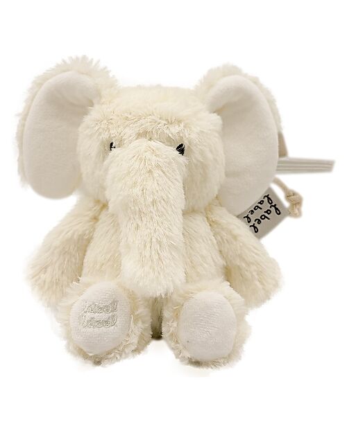 Label Label Peluche Elly L'Elefante - Avorio - Piccolo - 15 cm Peluche