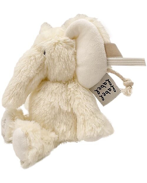 Label Label Peluche Elly L'Elefante - Avorio - Piccolo - 15 cm Peluche