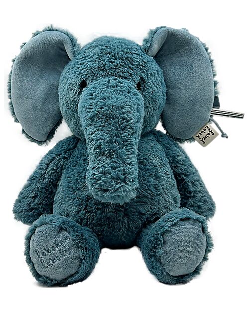 Label Label Peluche Elly L'Elefante - Blu - Medio - 26 cm - 0+ Peluche