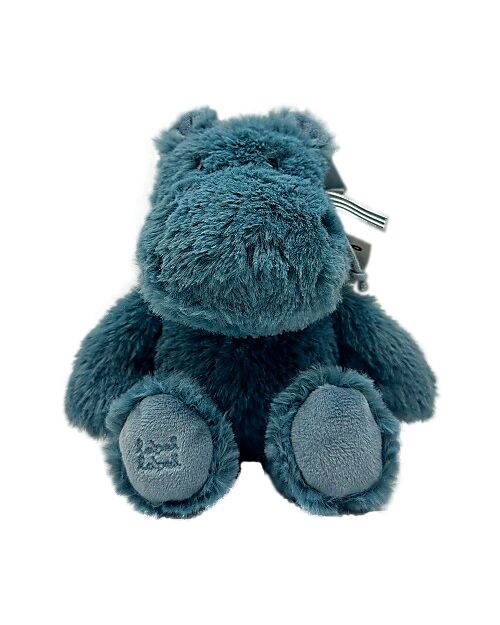 Label Label Peluche Harvey L'Ippopotamo - Blu - Piccolo - 15 cm Peluche