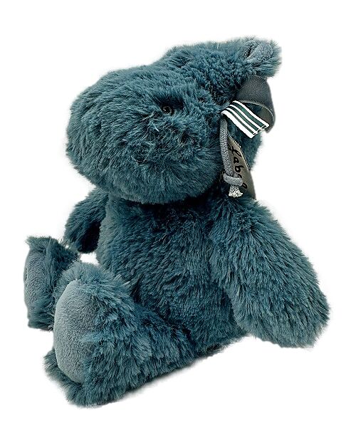 Label Label Peluche Harvey L'Ippopotamo - Blu - Piccolo - 15 cm Peluche