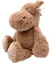 Label Label Peluche Harvey L'Ippopotamo - Nocciola - Grande - 34 cm Peluche