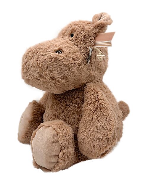Label Label Peluche Harvey L'Ippopotamo - Nocciola - Medio - 26 cm Peluche