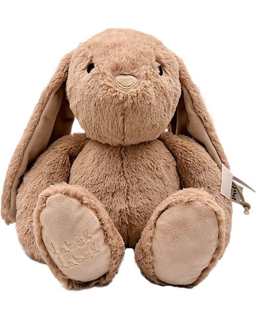 Label Label Peluche Rosa il Coniglio - Nocciola - Grande - 34 cm - 0+ Peluche