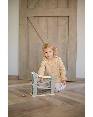 Label Label Pista Giocattolo in Legno FSC - Oliva - 18+ m Macchine e Trenini  in Legno