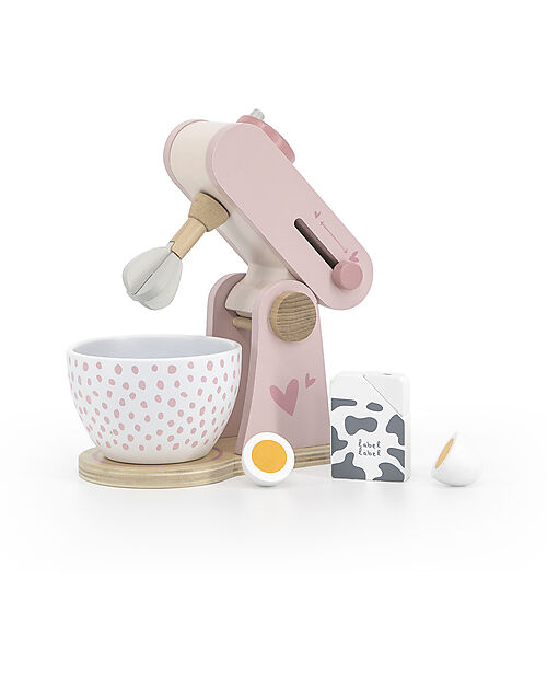 Label Label Planetaria Giocattolo in Legno - Rosa - Legno di Faggio Certificato FSC Cucine Giocattolo