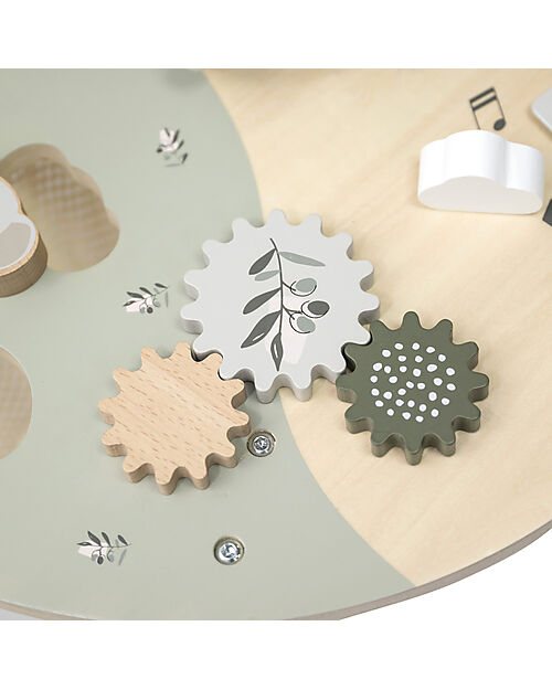 Label Label Tavolo Multiattività in Legno FSC - Oliva - 2+ anni Incastri in Legno