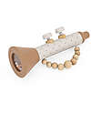 Label Label Trombetta in Legno - Nougat - Certificato FSC Strumenti Musicali