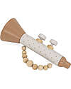 Label Label Trombetta in Legno - Nougat - Certificato FSC Strumenti Musicali