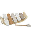 Label Label Xilofono Giocattolo in Legno FSC - Nocciola - 12+ m Strumenti Musicali