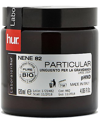 Laboratori Hur Nene 82 Unguento per la Gravidanza - Linea Mamma - 180 ml - 100% Made in Italy Creme e Olii
