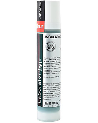 Laboratori Hur Unguento di Zafferano - Linea Mamma e Bimbo - Lenitivo e Protettivo - 50 ml - 100% Made in Italy Creme e Olii
