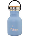 Laken Bottiglia in Acciaio Inox 100%, 350 ml - Celeste Borracce Termiche