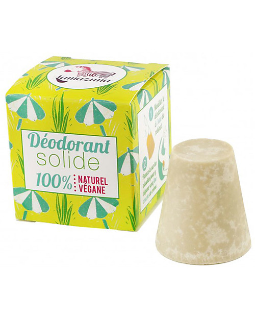 Lamazuna Deodorante Solido, Palmarosa - 30gr - 100% Naturale ed Eco-Friendly! Deodoranti