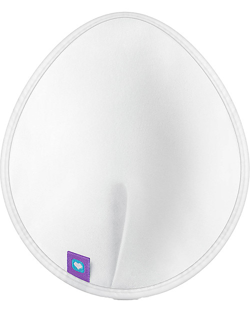 Lansinoh Coppette Assorbilatte Lavabili - 4 Pezzi - Forma Anatomica - Bordi Antiscivolo  Coppette Assorbilatte