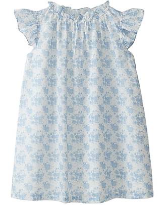 Laranjinha Abito Floreale con Volant - Stone - 100% Cotone Vestiti_