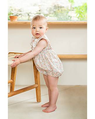Laranjinha Body Fantasia con Volant - Bianco - 100% Cotone Tutine Corte