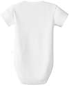 Laranjinha Body Manica Corta - Bianco - 100% Cotone Antibatterico Body Manica Corta