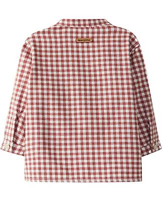 Laranjinha Camicia Maniche Lunghe - Rosso - 100% Cotone Camicie_