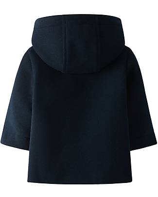 Laranjinha Cappotto con Cappuccio - Blu Navy - Morbida Coccola Invernale! Cappotti