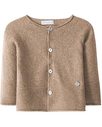 Laranjinha Cardigan con Bottoni - Camel - per Coccole Invernali! Cardigan