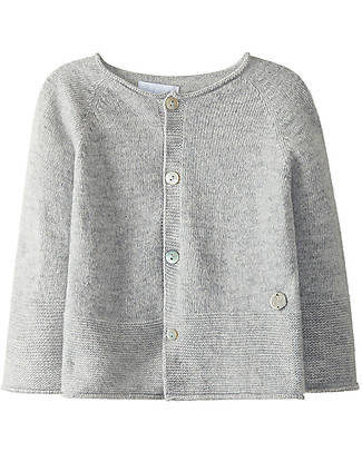 Laranjinha Cardigan con Bottoni - Grigio - per Coccole Invernali! Cardigan