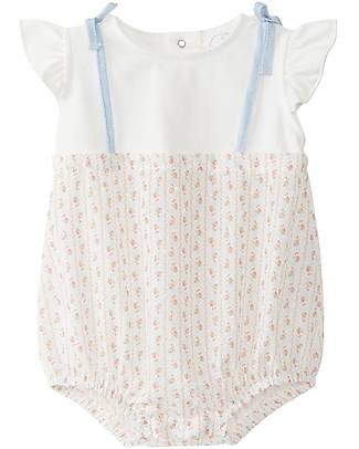 Laranjinha Completo T-Shirt + Salopette - Salmone - 100% Cotone Completi e Set