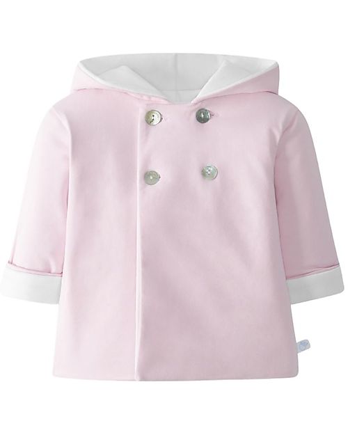 Laranjinha Giacca con Cappuccio - Rosa - Morbida e Calda! Giacche