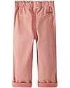 Laranjinha Pantaloni Lunghi - Rosa Antico - 100% Cotone - Laccio in Vita Pantaloni Lunghi