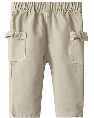 Laranjinha Pantaloni Lunghi - Sabbia - 100% Cotone Pantaloni Lunghi