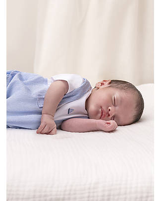Laranjinha Set 2 Pezzi Salopette e Maglia - Blu - 100% Cotone Completi e Set