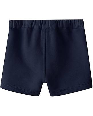 Laranjinha Shorts con Elastico in Vita e Coulisse - Navy - 100% Cotone Pantaloni Corti