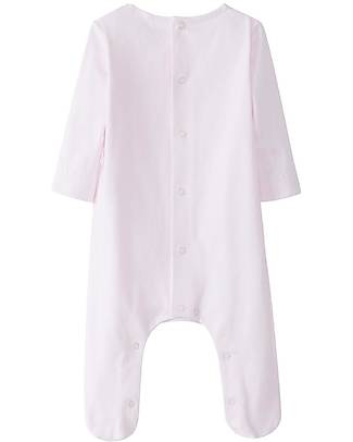 Laranjinha Tutina Bimba con Ricamo - Rosa Classico - Cotone Elasticizzato Tutine Lunghe