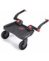 Lascal Pedana Mini per Passeggino, Rosso - Universale e facilissima da agganciare! Pedane