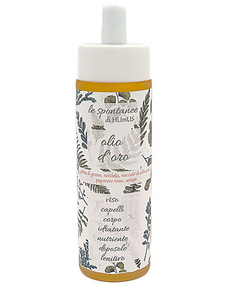 Le Spontanee Olio D'oro - Viso Capelli e Corpo- con Erogatore - 50 ml Creme e Olii