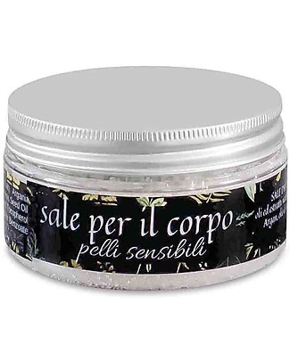 Le Spontanee Sale Lavante Levigante Esfoliante Corpo - 300 gr - Per tutti i tipi di pelle Bagno Doccia Shampoo