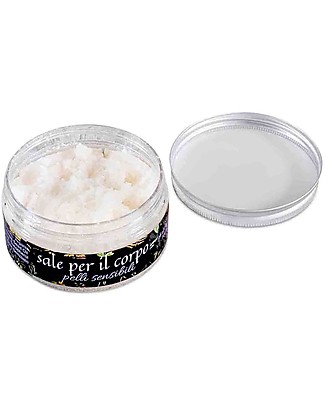 Le Spontanee Sale Lavante Levigante Esfoliante Corpo - 300 gr - Per tutti i tipi di pelle Bagno Doccia Shampoo