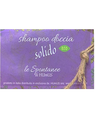 Le Spontanee Shampoo Doccia Solido all'Aloe e Fico d'India - 85 gr Bagno Doccia Shampoo