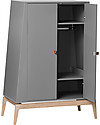 Leander Armadio Luna Small - Grigio/Quercia - Pensato per Bambini Armadi