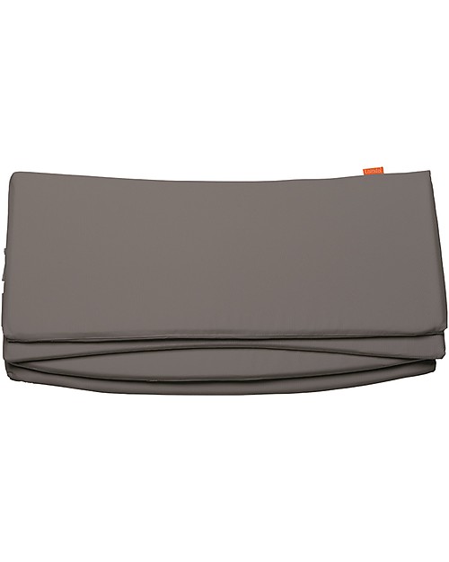 Leander Paracolpi per Culla Leander, Grigio - 4 sezioni, 100% cotone Paracolpi