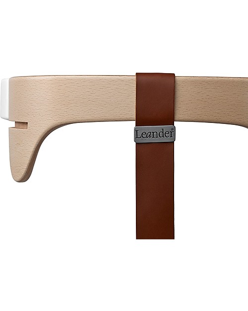 Leander Protezione Addominale, Naturale - Accessorio adatto a Seggiolone Leander Seggioloni Pappa