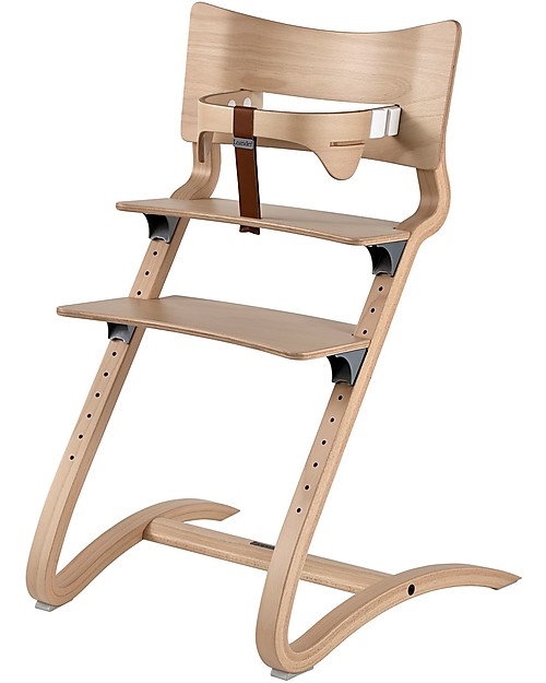 Leander Seggiolone Evolutivo, Naturale - Per Bambini dai 6 Mesi fino ai 10 Anni di età! Seggioloni Pappa