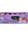 Lego Sveglia a Mattoncino Viola LEGO Friends Orologi